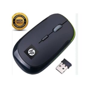 Hp Thin USB Optical Wireless Mouse 2.4G Receiver Super Slim Mouse For PC Laptop Desktop